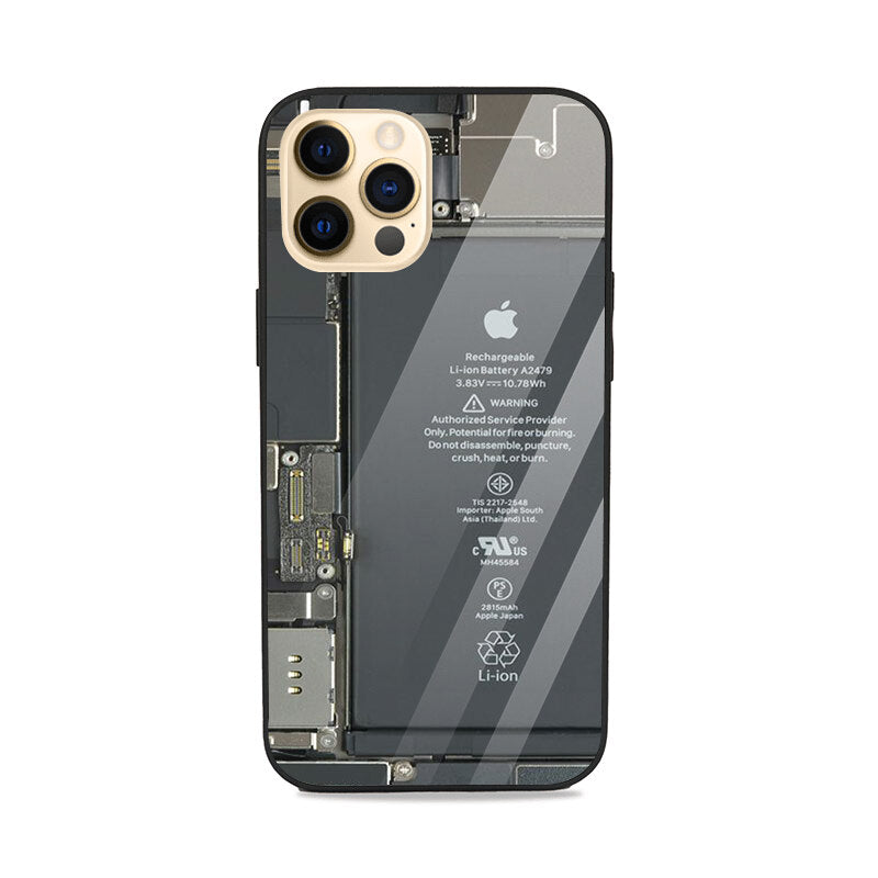 Phone Circuit Teardown Glass Case