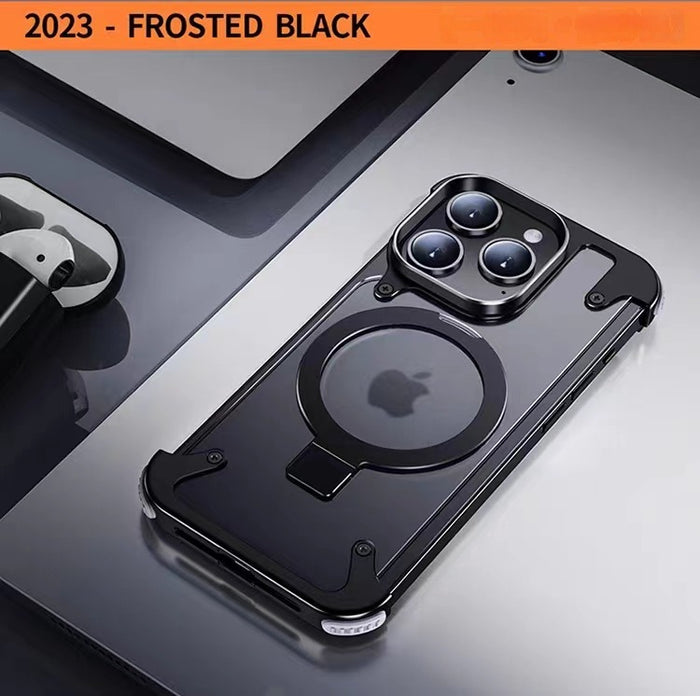 Bdesktop Design Shop | The new Magsafe stand bezel-less series phone case is available in two materials