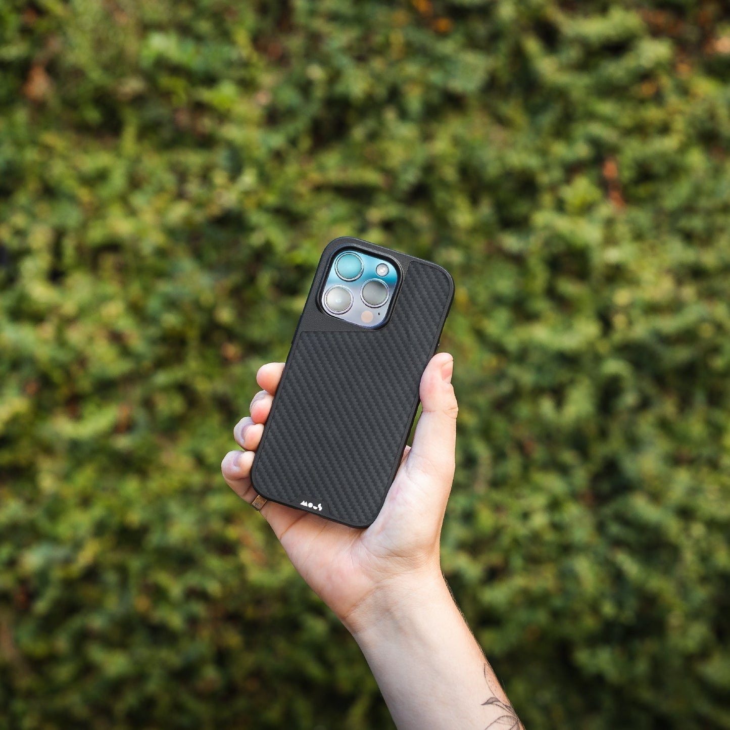 Compatible Aramid Fibre I-Phone Series 11, 12, 13, 14, 15 Case - Limitless 5.0