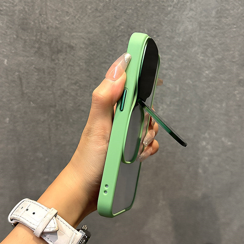 Sunglasses lens cover invisible bracket high permeability phone case for Apple