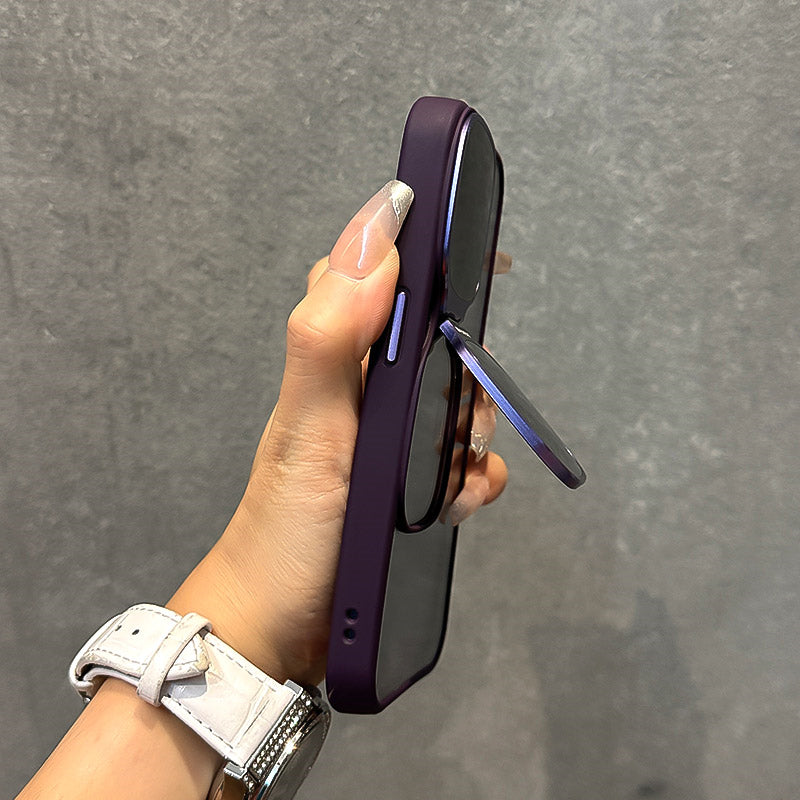 Sunglasses lens cover invisible bracket high permeability phone case for Apple