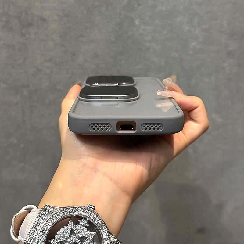 Sunglasses lens cover invisible bracket high permeability phone case for Apple