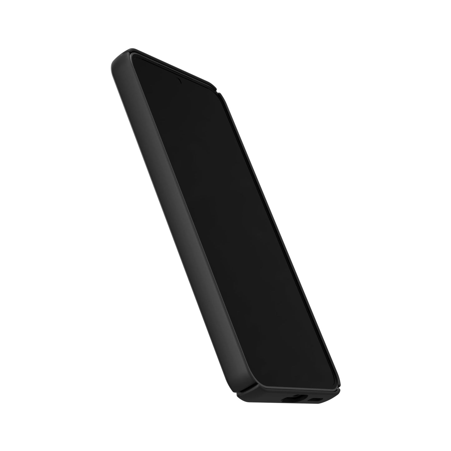 I-Phone Series 11, 12, 13, 14, 15 Case Compatible Black Phone Case - Super Thin