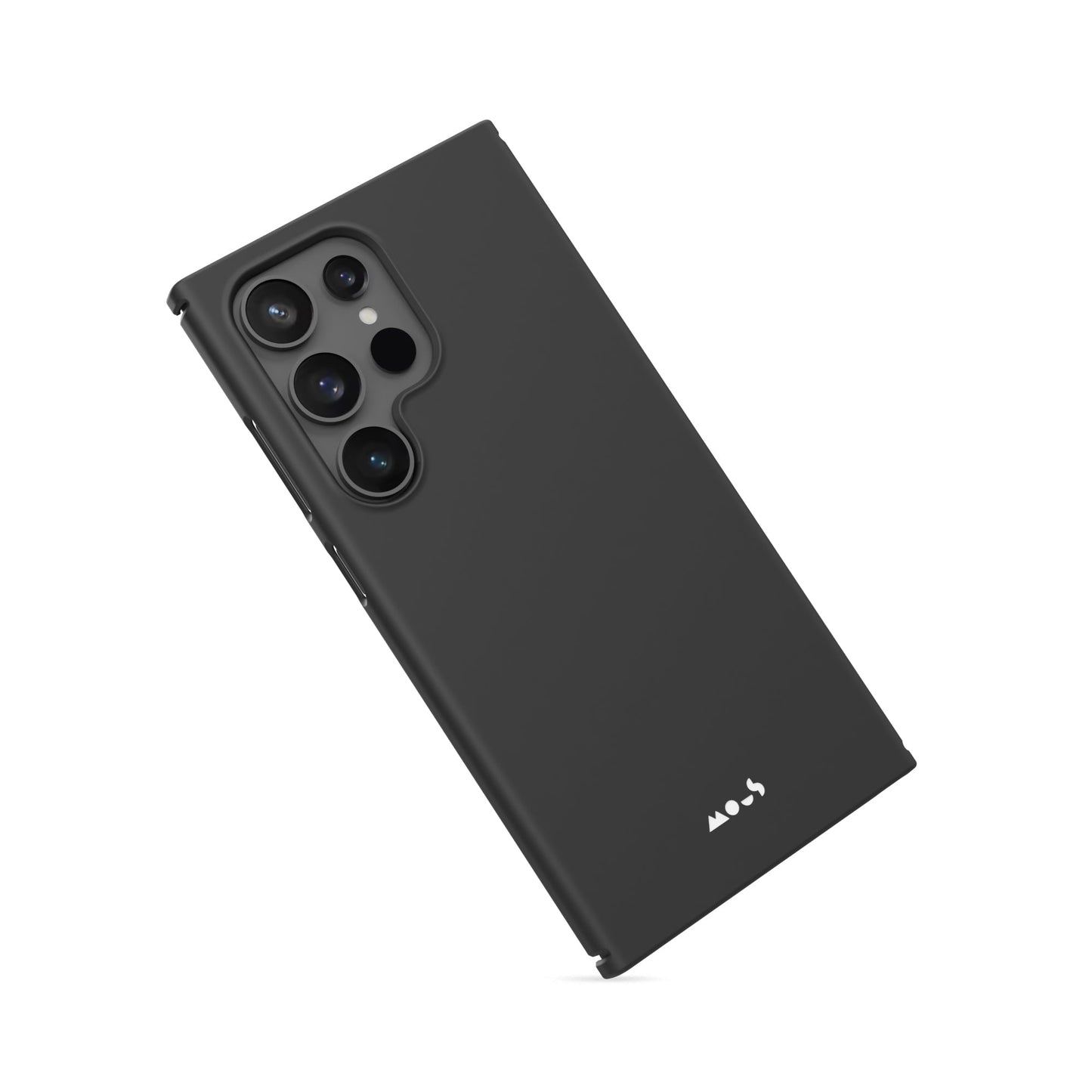 I-Phone Series 11, 12, 13, 14, 15 Case Compatible Black Phone Case - Super Thin