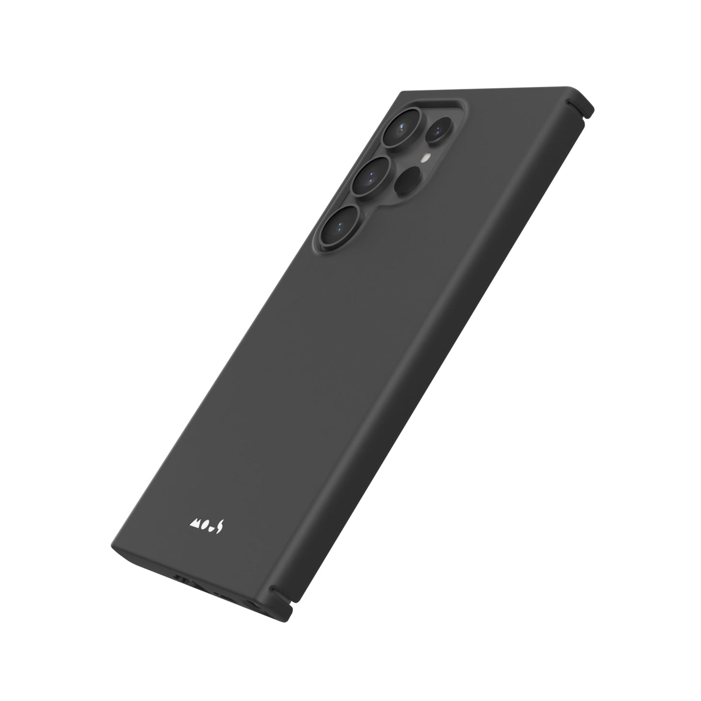 I-Phone Series 11, 12, 13, 14, 15 Case Compatible Black Phone Case - Super Thin