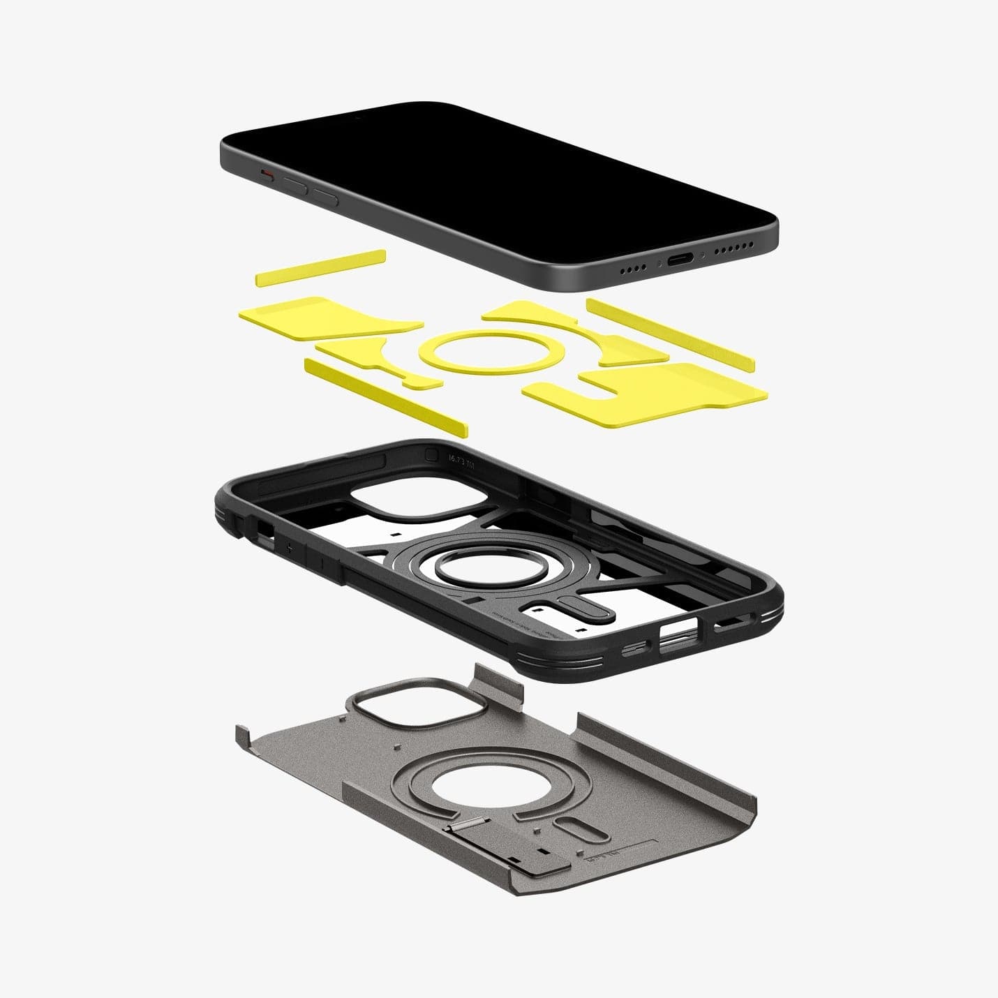 I-Phone Series 11, 12, 13, 14, 15 Case - Tough Armor (MagFit)