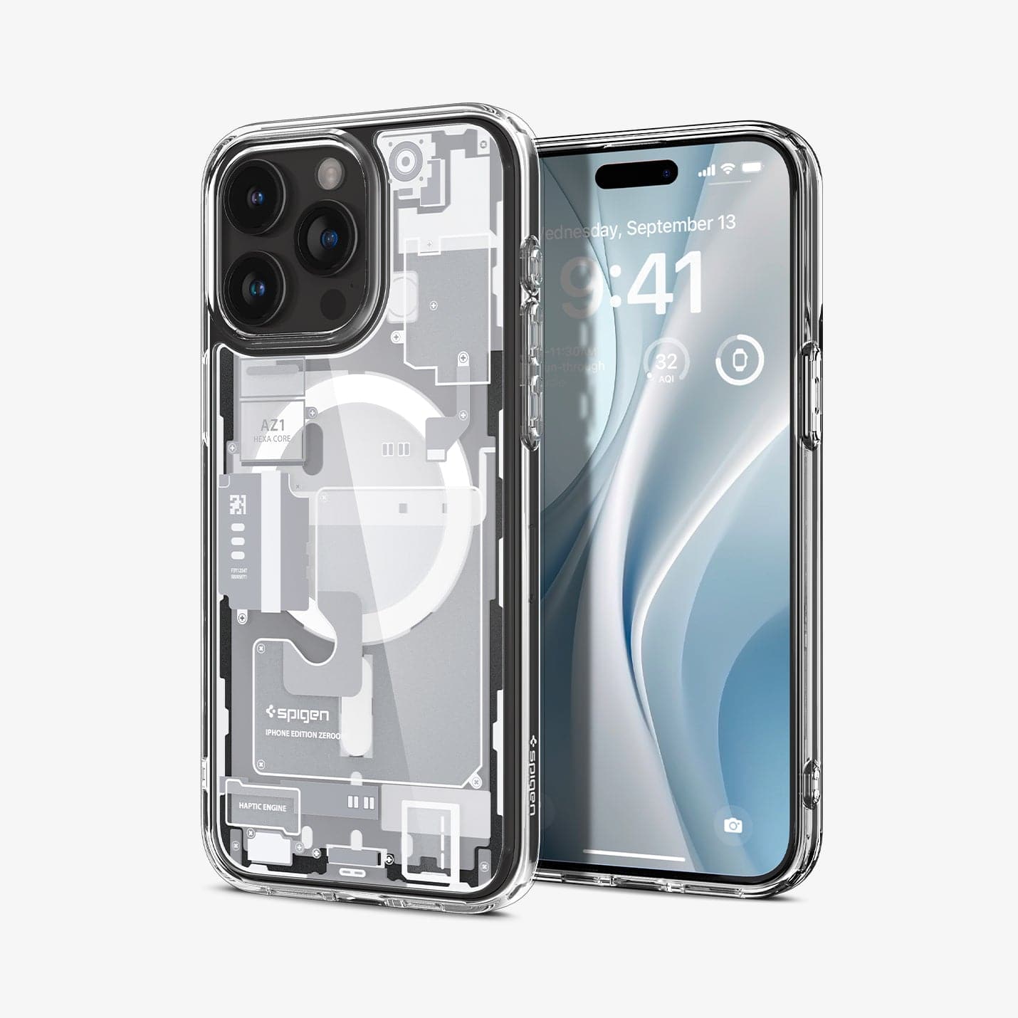 I-Phone Series 11, 12, 13, 14, 15 Case - Ultra Hybrid Zero One (MagFit)