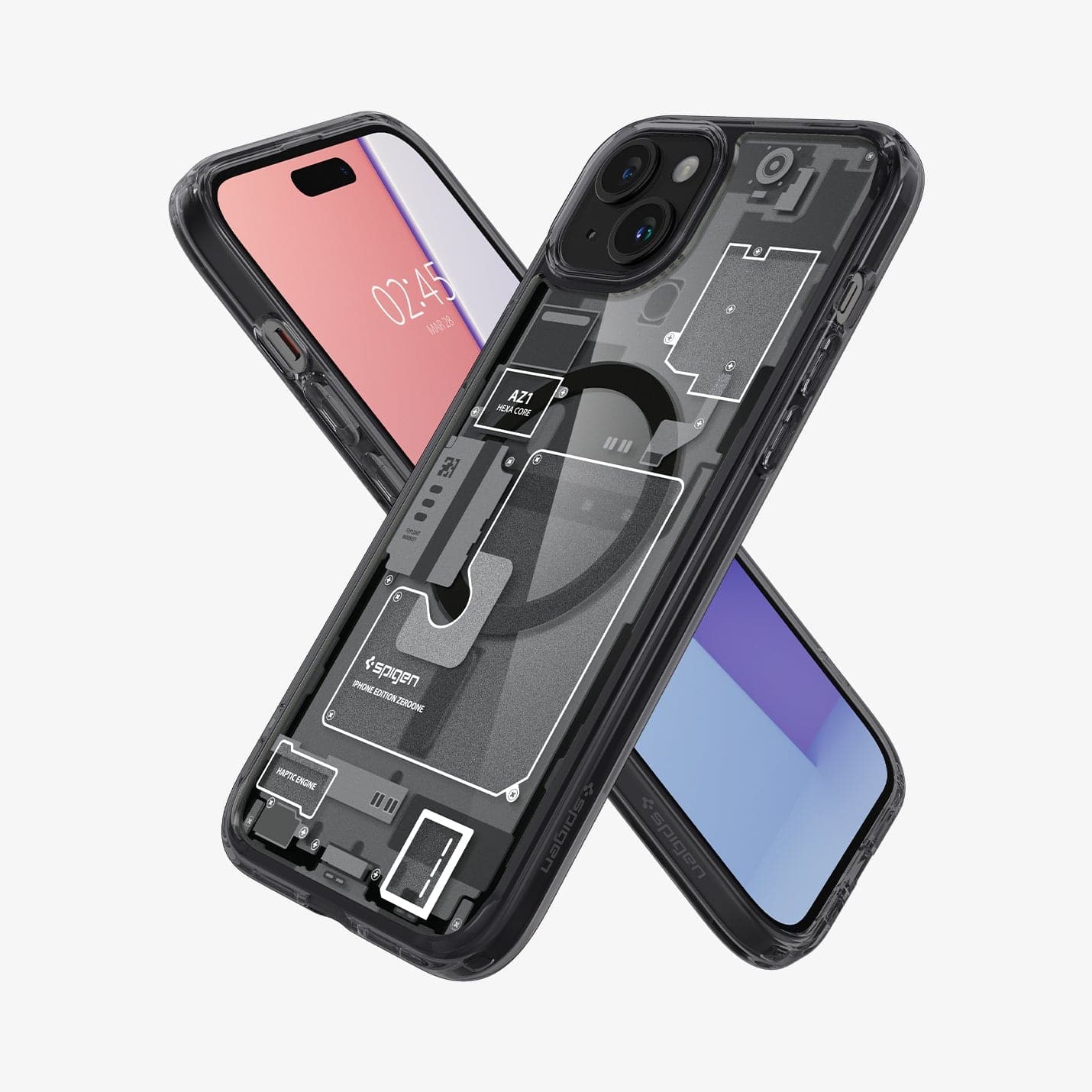I-Phone Series 11, 12, 13, 14, 15 Case - Ultra Hybrid Zero One (MagFit)
