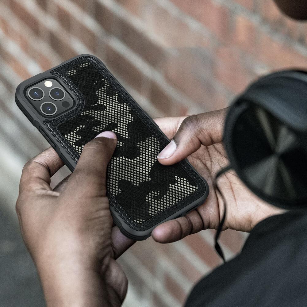 I-phone 11, 12, 13, 14, 15 Series Camouflage Pattern Cloth Case - iPhone