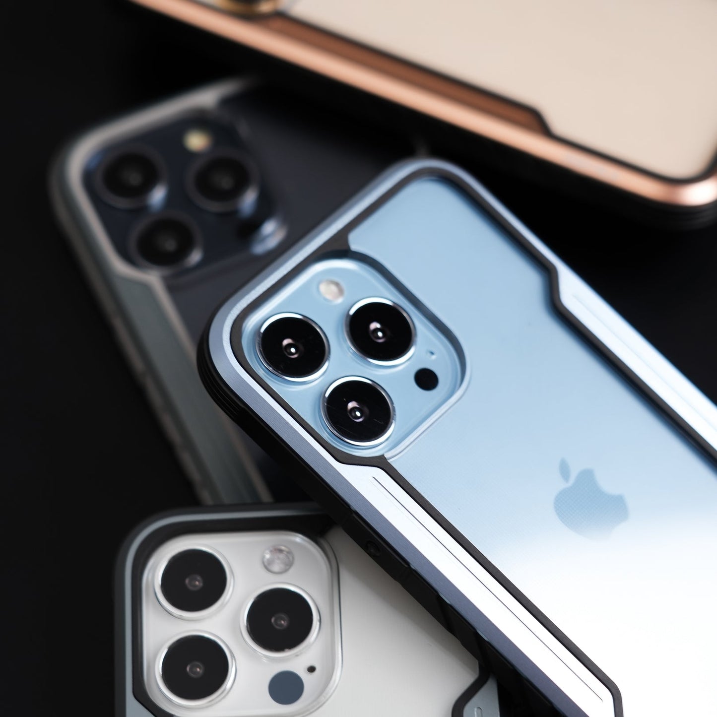 iPhone 12, 13, 14 & 15 Series Case - Defence Shield Metal Cover, Military Grade Protection