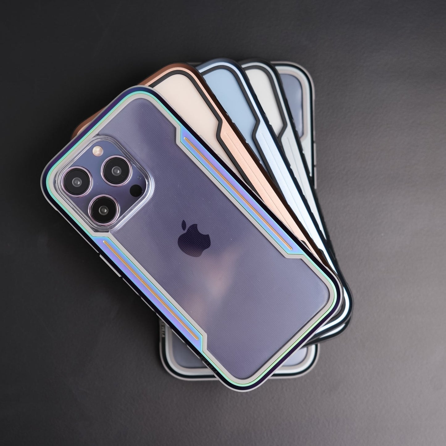 iPhone 12, 13, 14 & 15 Series Case - Defence Shield Metal Cover, Military Grade Protection